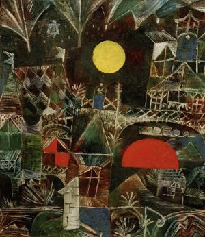 Paul Klee „Mondauf-Sonnenuntergang“ 69 x 80 cm