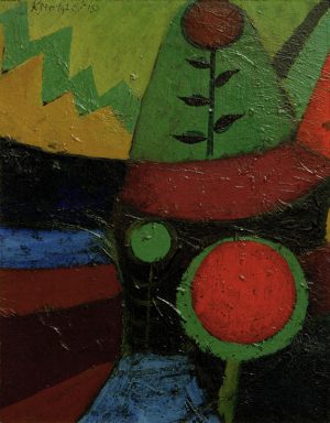 Paul Klee „Drei Blumen“ 62 x 80 cm
