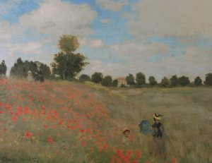 Claude Monet “Die Mohnblumen” 61 x 48 cm