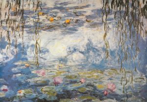 Claude Monet “Les Nympheas” 83 x 58 cm