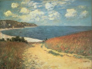 Claude Monet “Meadow Road to Pourville” 80 x 60 cm