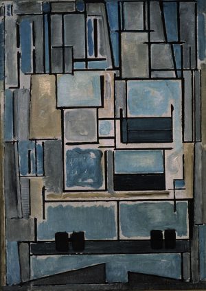Piet Mondrian „Composition, Nr. VI“ 57 x 80 cm