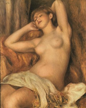 Auguste Renoir “Schlafende Frau” 40 x 50 cm