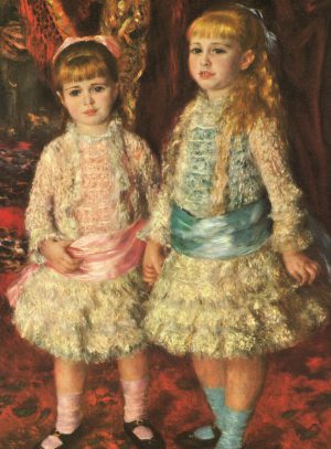 Auguste Renoir “Rosa und Blau” 16 x 24 cm