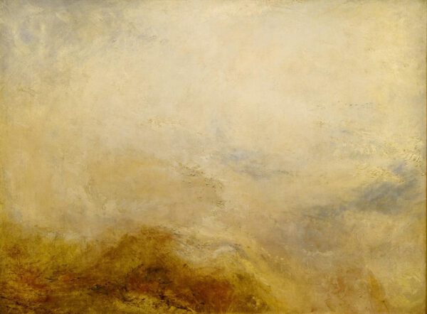 William Turner "Gebirgslandschaft, Val d’Aosta" 92 x 122 cm
