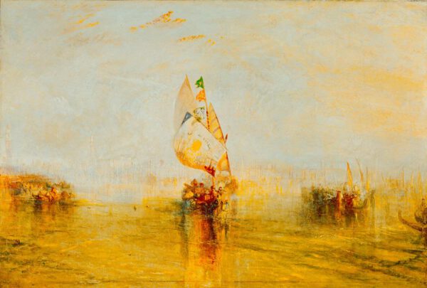 William Turner "Die Sonne von Venedig" 62 x 92 cm