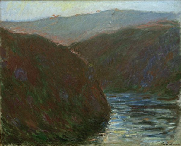 Claude Monet "Die Creuse am Abend" 81 x 65 cm
