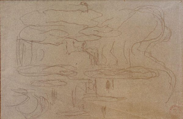 Claude Monet "Nympheas -Seerosen" 47 x 31 cm
