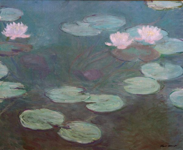 Claude Monet "Rosa Seerosen" 100 x 81 cm