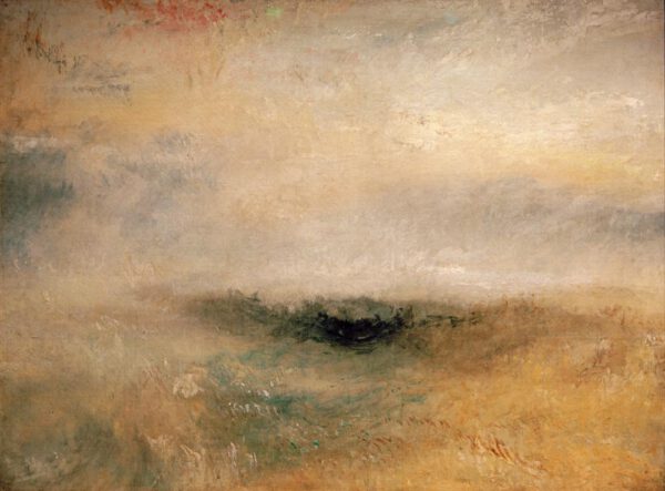 William Turner "Seestück mit aufkommendem Sturm" 92 x 122 cm
