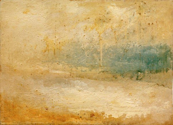 William Turner "An einen Strand schlagende Wellen" 25 x 34 cm