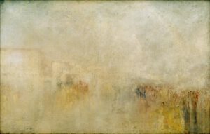 William Turner "Venedig, Riva degli Schiavoni" 72 x 113 cm