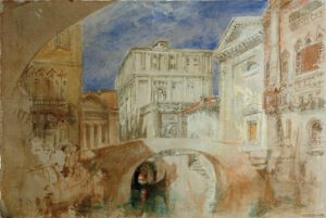 William Turner "Venedig S.Luca" 19 x 28 cm