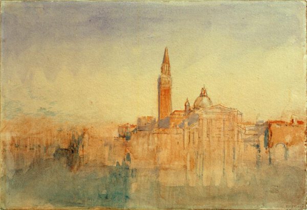 William Turner "Venedig, S. Giorgio Maggiore" 19 x 28 cm