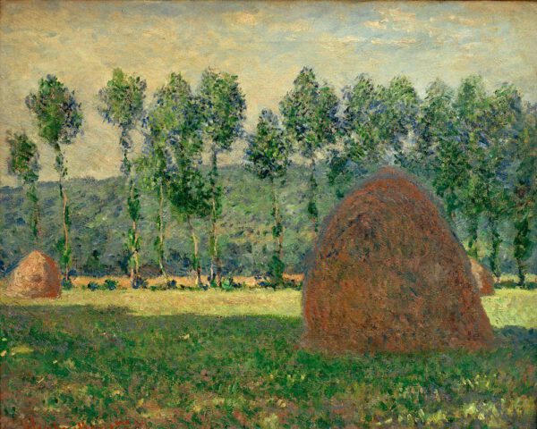Claude Monet "Heuschober bei Giverny" 81 x 60 cm