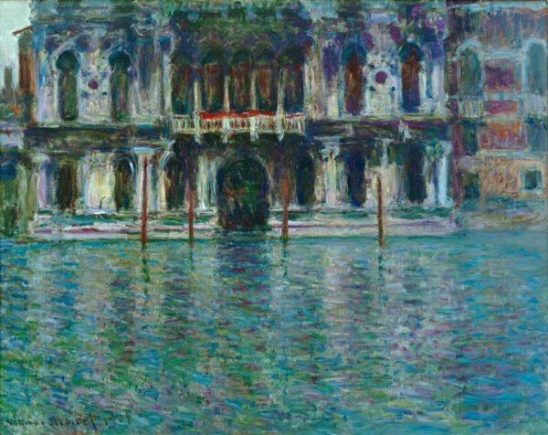 Claude Monet "Der Palazzo Contarini" 92 x 73 cm