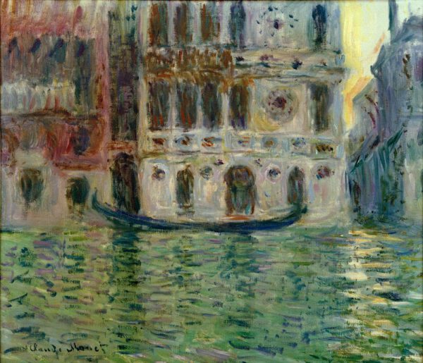 Claude Monet "Der Palazzo Dario" 65 x 56 cm
