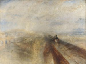 William Turner "Regen, Dampf und Geschwind" 91 x 122 cm