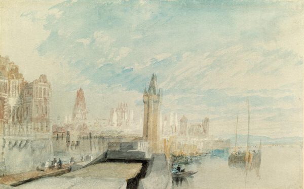 William Turner "Mainz" 19 x 31 cm