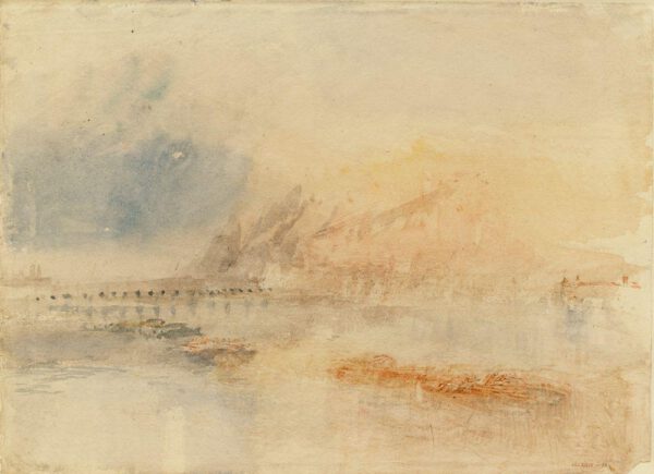 William Turner "Ehrenbreitenstein" 25 x 34 cm