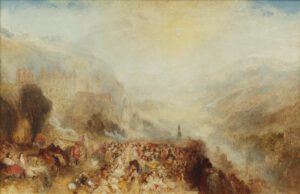 William Turner "Heidelberg" 132 x 201 cm