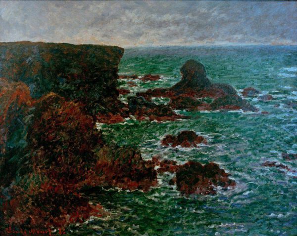 Claude Monet "Der Löwenfelsen" 85 x 66 cm