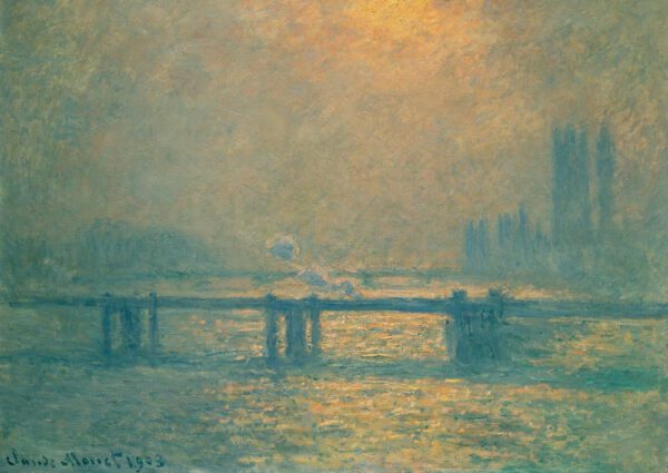 Claude Monet "Charing Cross Bridge" 100 x 73 cm