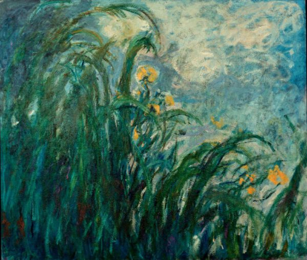Claude Monet "Gelbe Schwertlilien" 152 x 130 cm