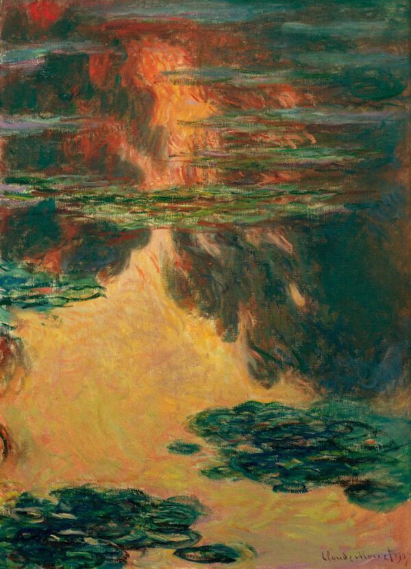 Claude Monet "Nympheas -Seerosen" 73 x 100 cm