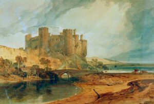 William Turner "Conway Castle" 43 x 63 cm