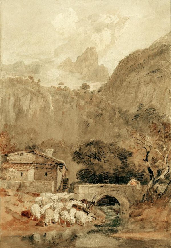 William Turner "Die Aiguillette" 48 x 32 cm