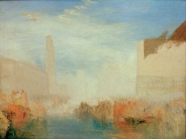 William Turner "Venedig, Vermählung des Dogen" 91 x 122 cm