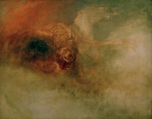 William Turner "Tod auf fahlem Pferd" 60 x 76 cm