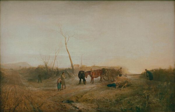 William Turner "Frostiger Morgen" 114 x 175 cm