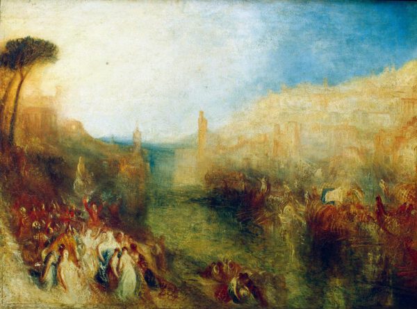 William Turner "Der Aufbruch der Flotte" 90 x 120 cm