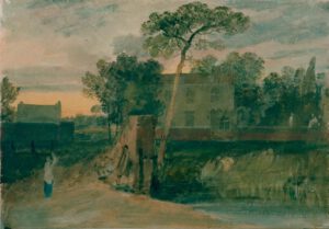 William Turner "Syon-Fährhaus" 26 x 37 cm