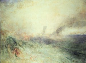 William Turner "Seascape, Folkestone" 88 x 118 cm