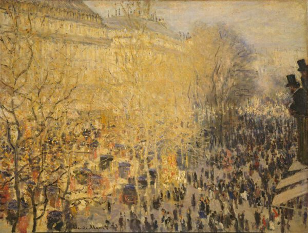 Claude Monet "Boulevard des Capucines in Paris" 80 x 61 cm