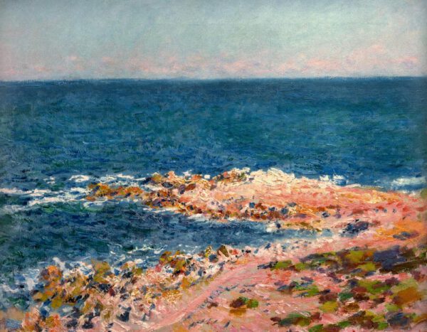 Claude Monet "Die Grande Bleue in Antibes" 73 x 60 cm