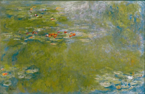 Claude Monet "Nympheas -Seerosen" 200 x 130 cm