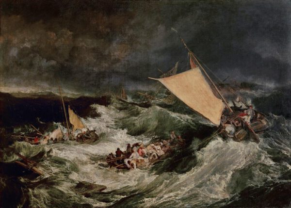 William Turner "Der Schiffbruch" 171 x 242 cm