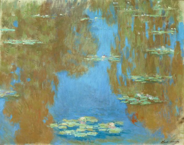 Claude Monet "Nympheas -Seerosen" 92 x 73 cm