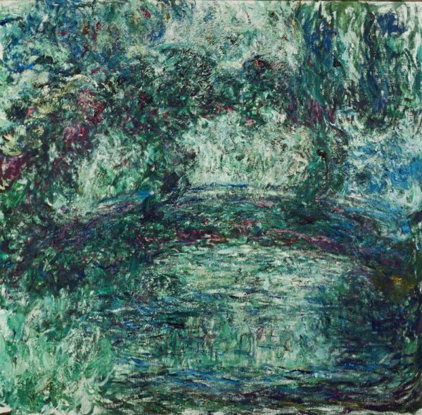 Claude Monet "Die Japanische Brücke" 90 x 87 cm