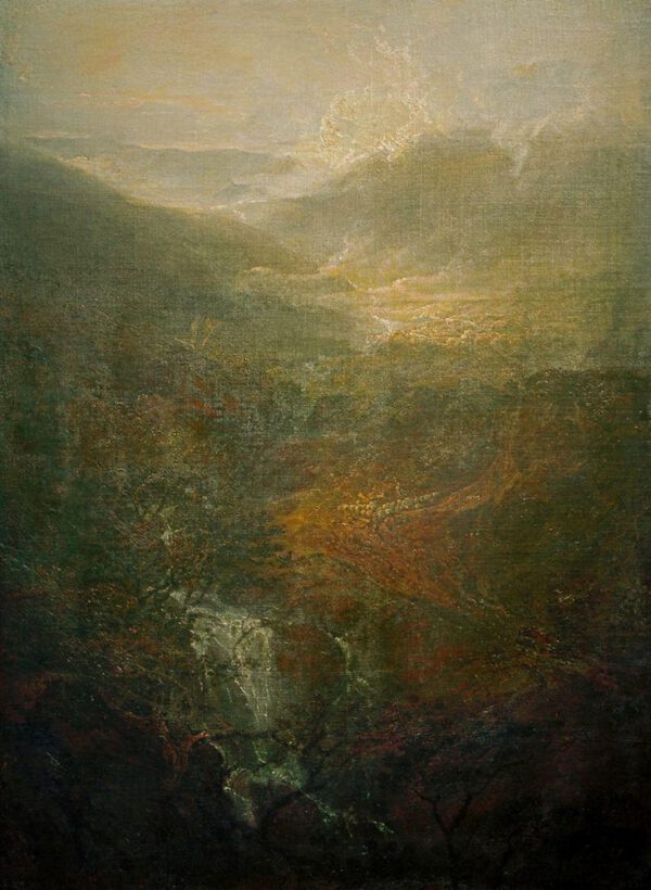 William Turner "Morgen inmitten der Coniston Fells, Cumberland" 123 x 90 cm