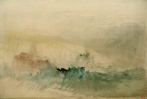 William Turner "Stürmische See" 37 x 56 cm