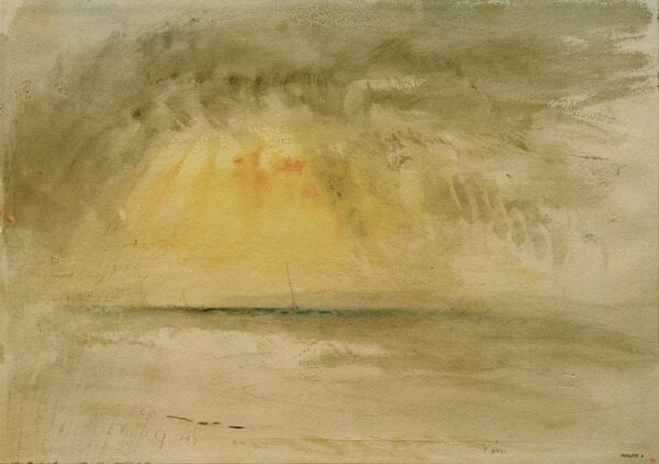 William Turner "Wimereux" 24 x 34 cm