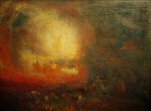William Turner "Der Held der hundert Schlachten" 91 x 121 cm