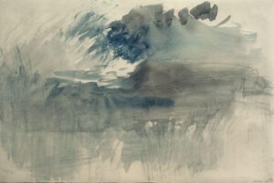 William Turner "Sturm über dem Rigi" 25 x 37 cm