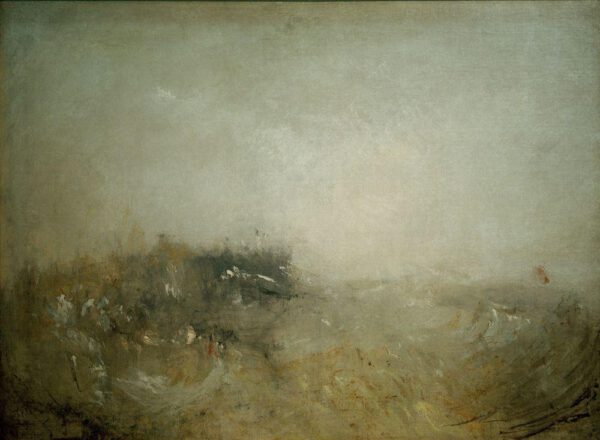 William Turner "Raue See" 91 x 122 cm