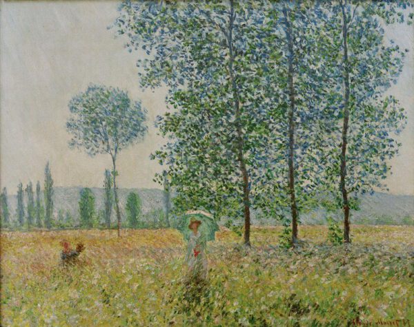 Claude Monet "Felder im Frühling" 93 x 74 cm